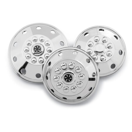 Dicor Dicor SHFM16 Stainless Steel Wheel Covers - SHFM16 SHFM16